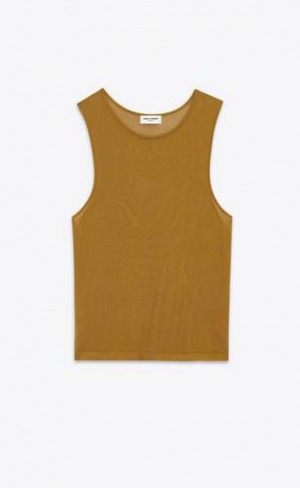 YSL Crop Tank Top In Yellow | Philippines_YSL20747