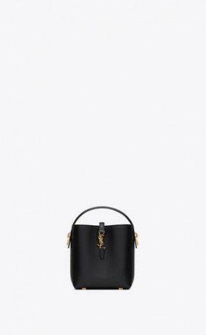 YSL Le 37 Mini In Shiny Leather Black | Philippines_YSL66030