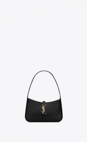 YSL Mini Le 5 à 7 In Smooth Leather Black | Philippines_YSL48132