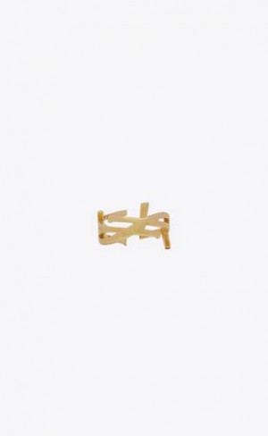 YSL Opyum Twist Ring In Metal Gold | Philippines_YSL97421