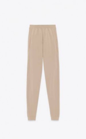 YSL Sweatpants In Wool Beige | Philippines_YSL73521