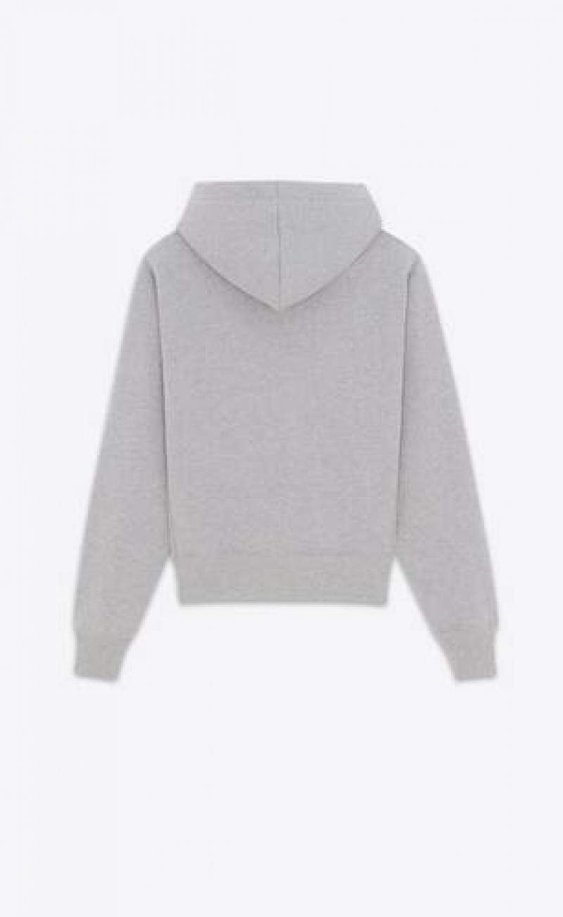 YSL Cassandre Hoodie Grey | Philippines_YSL40003