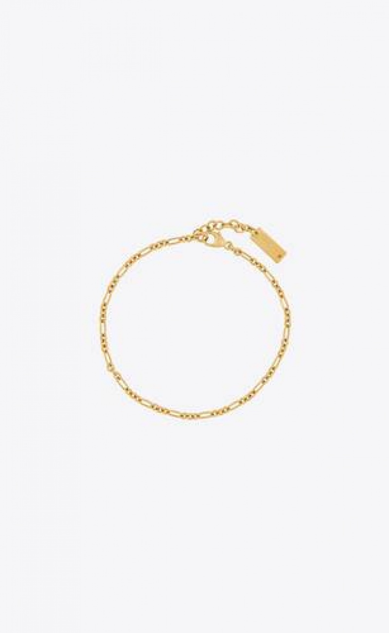 YSL Figaro Chain Bracelet In Metal Gold | Philippines_YSL12898