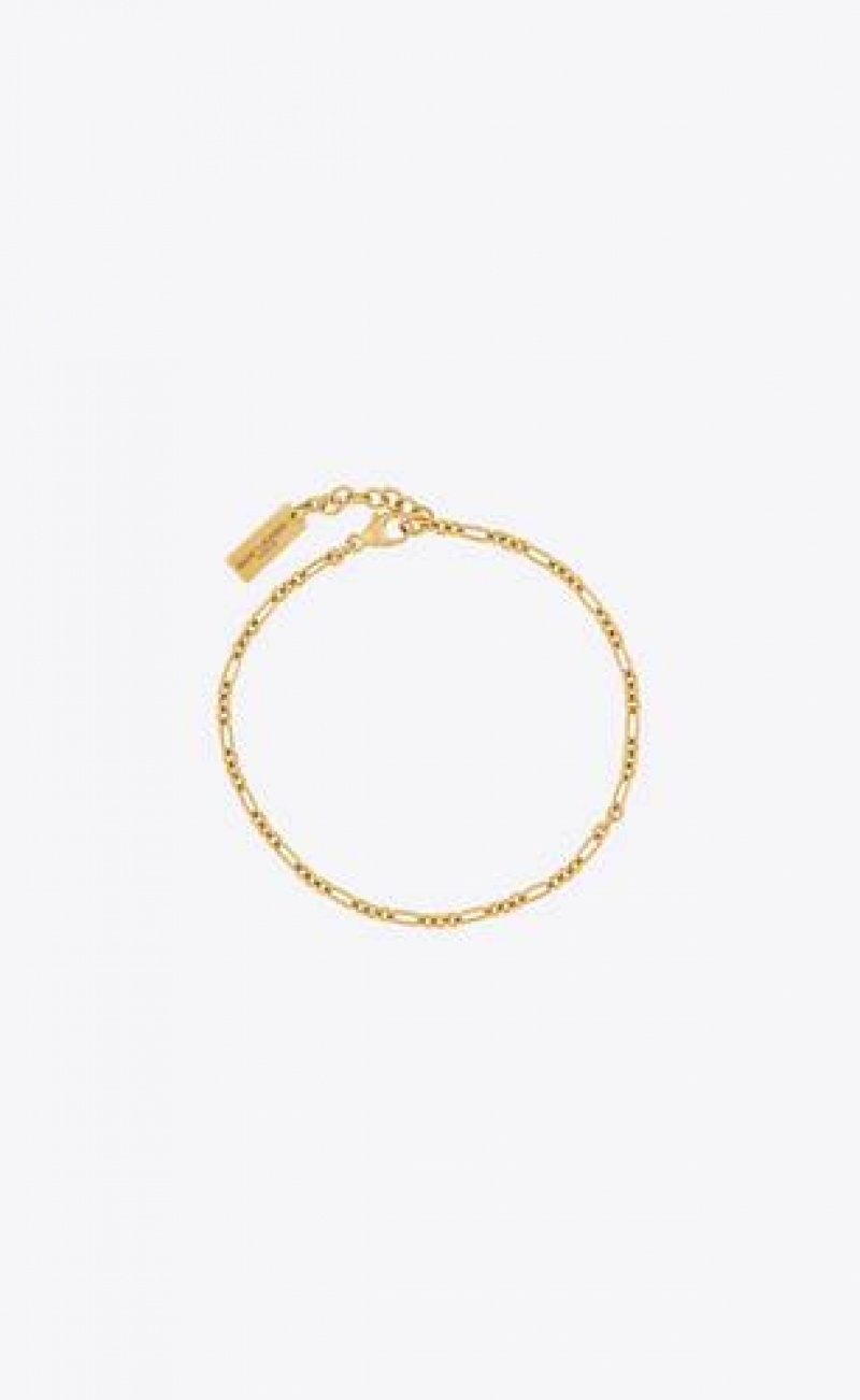 YSL Figaro Chain Bracelet In Metal Gold | Philippines_YSL12898