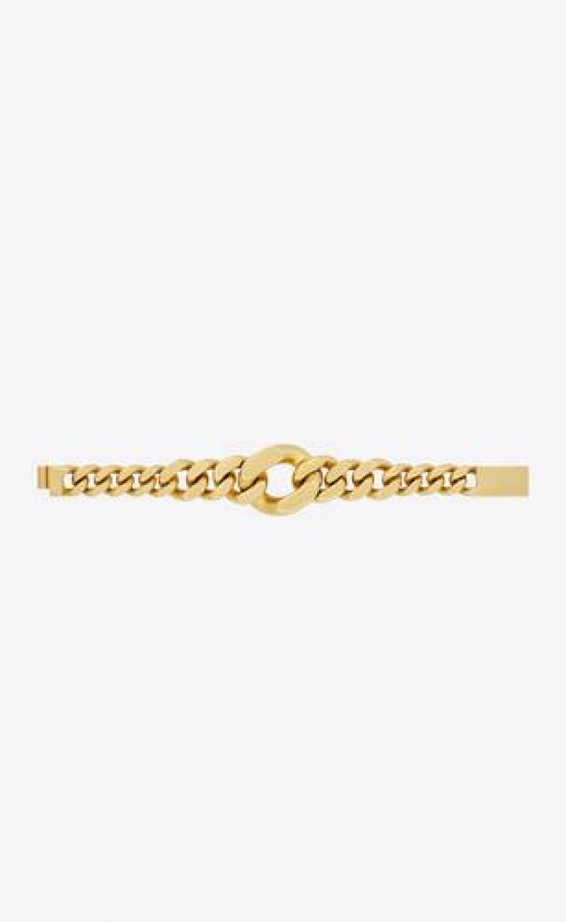 YSL Graduated Chain Bracelet In Metal Gold | Philippines_YSL40007