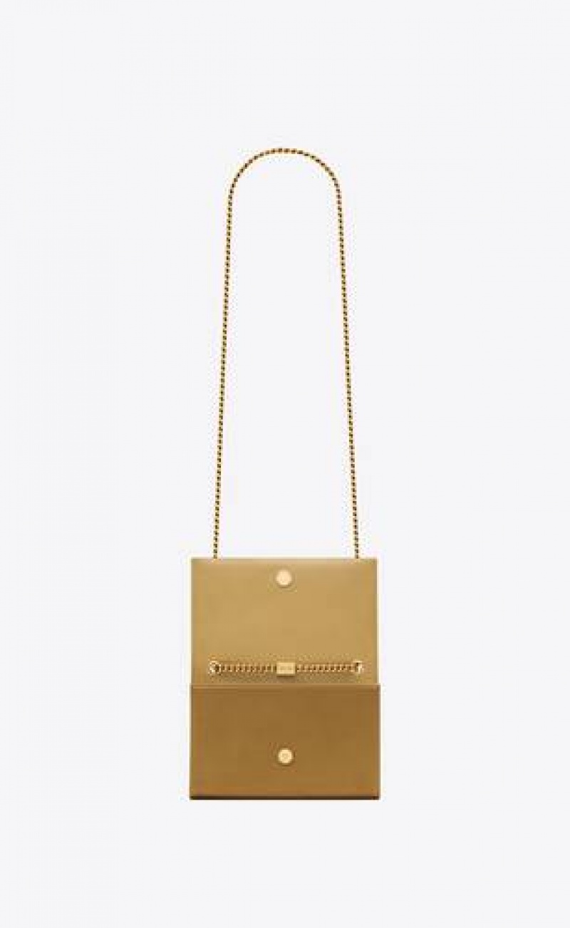 YSL Kate Small Tassel Bag In Satin Gold | Philippines_YSL45556